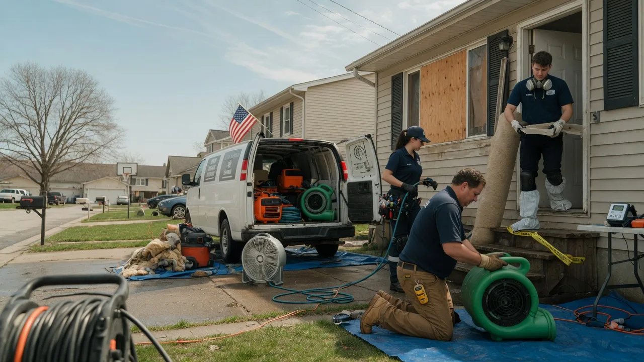 Water Damage Restoration in Yettem, CA near me